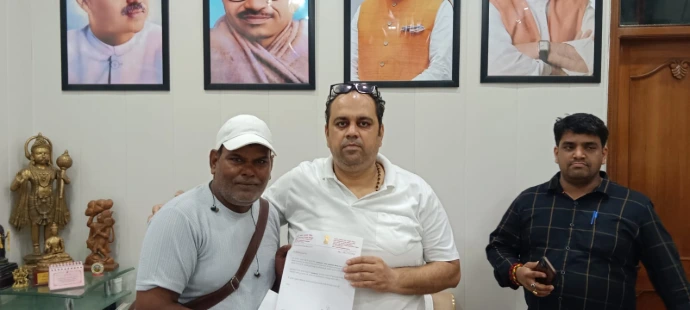 MEETING WITH DELHI MINISTER